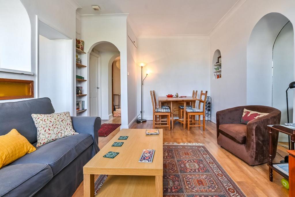 Open-plan living area, open plan living