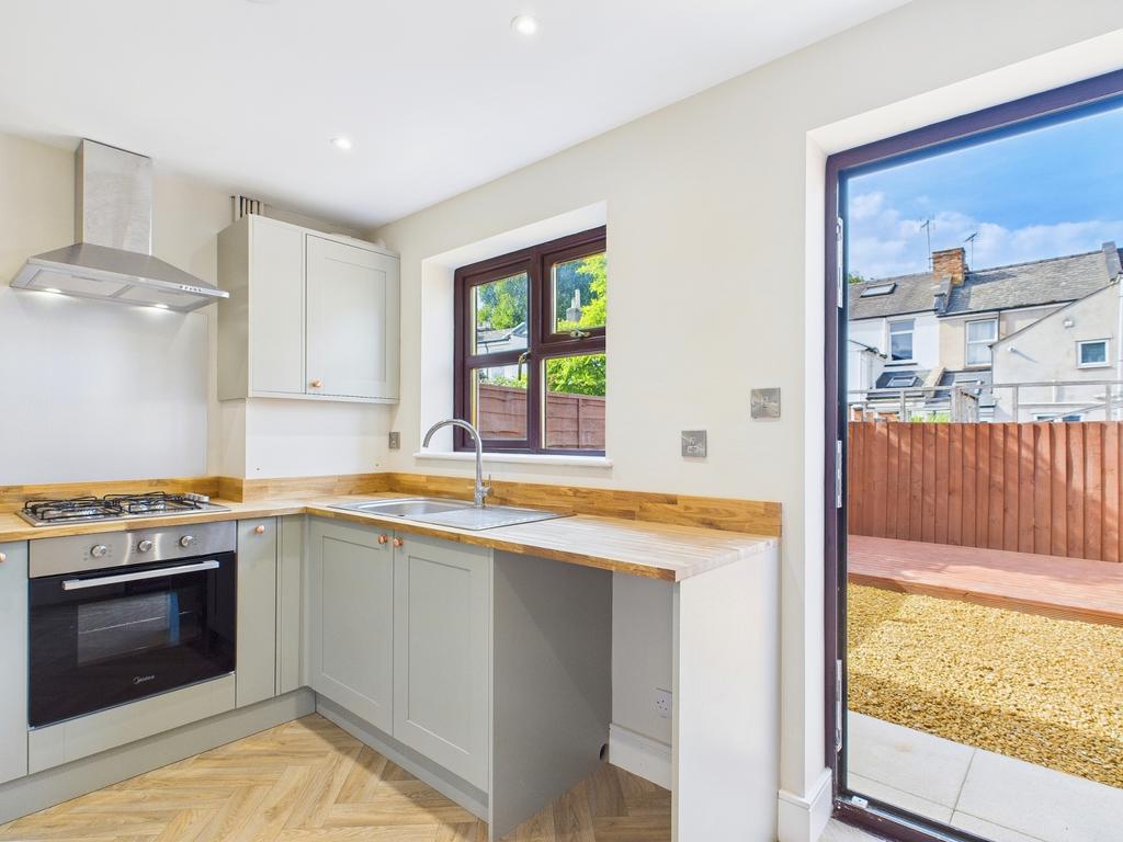 Kitchen out to Garden