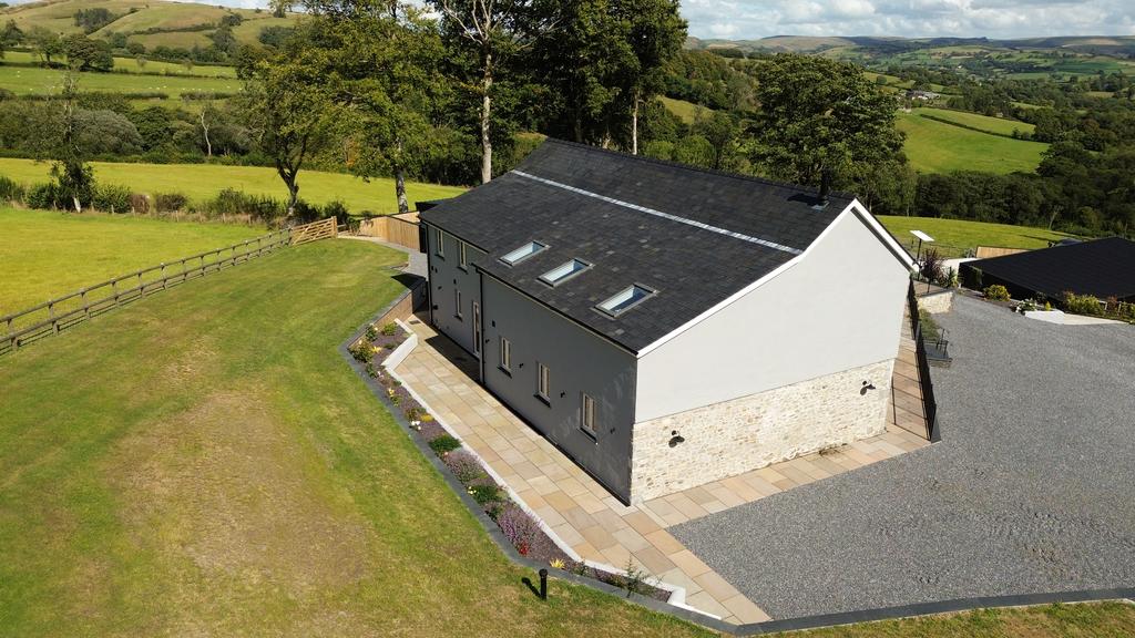 Rear of property