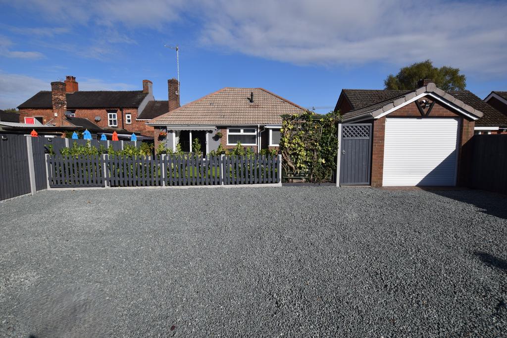 Parking and detached garage