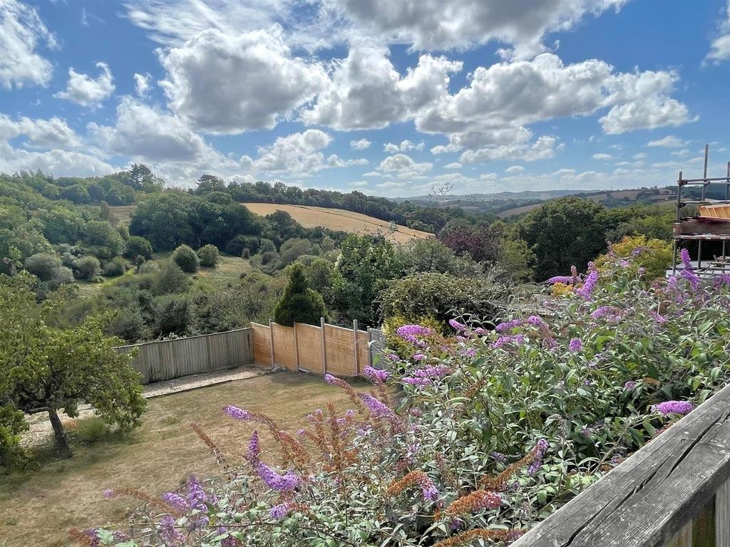 View from Decking