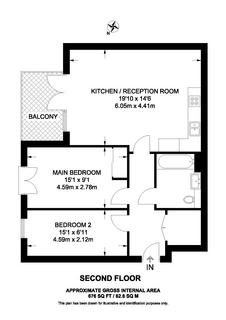 2 bedroom flat for sale, Eythorne Road, London, SW9