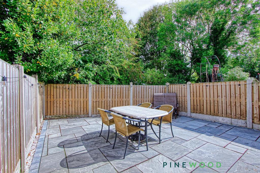Rear garden