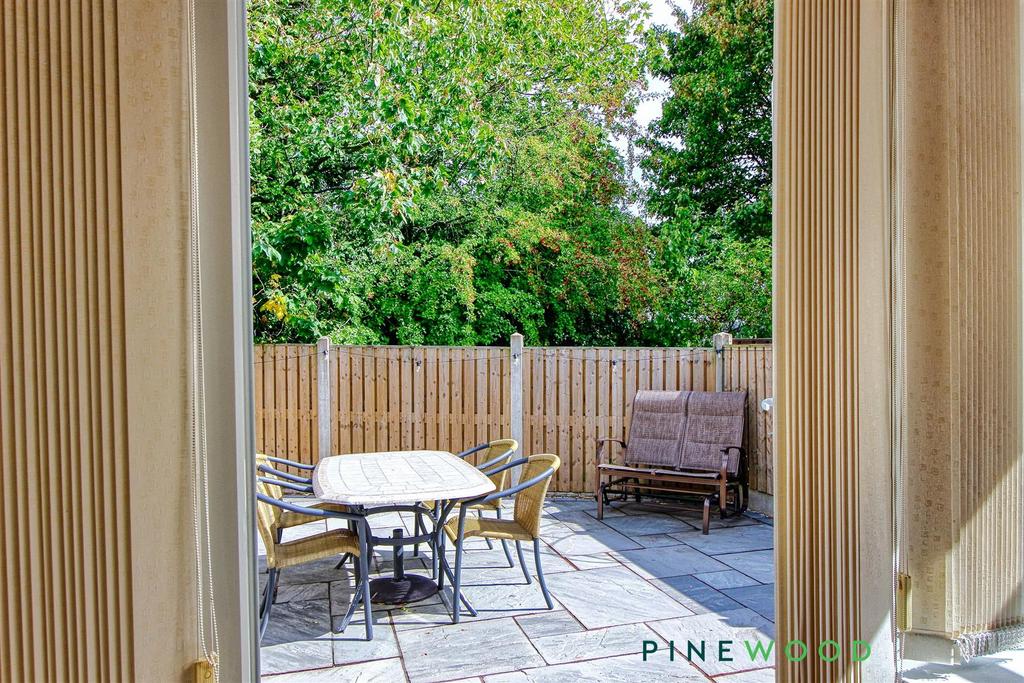 Rear garden