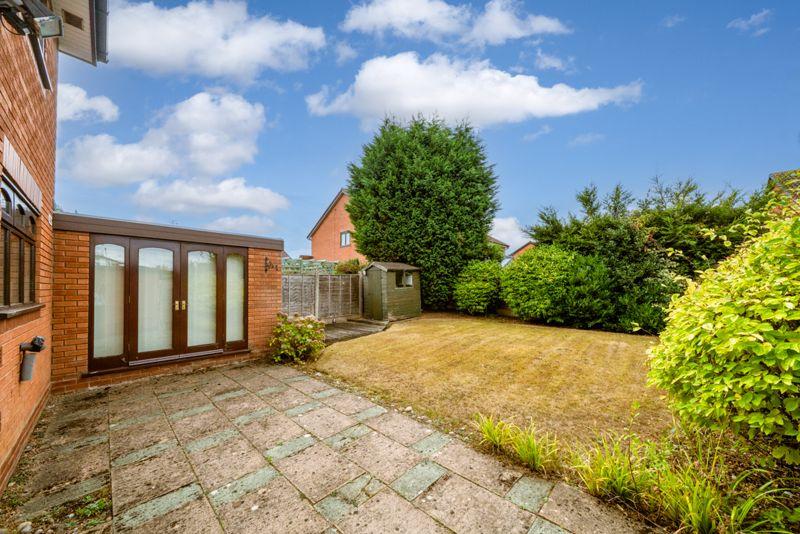Rear garden