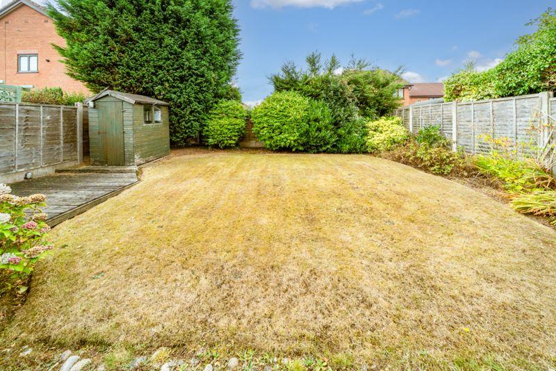 Rear garden