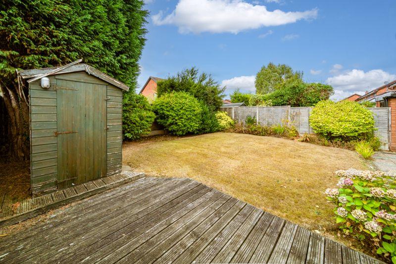 Rear garden