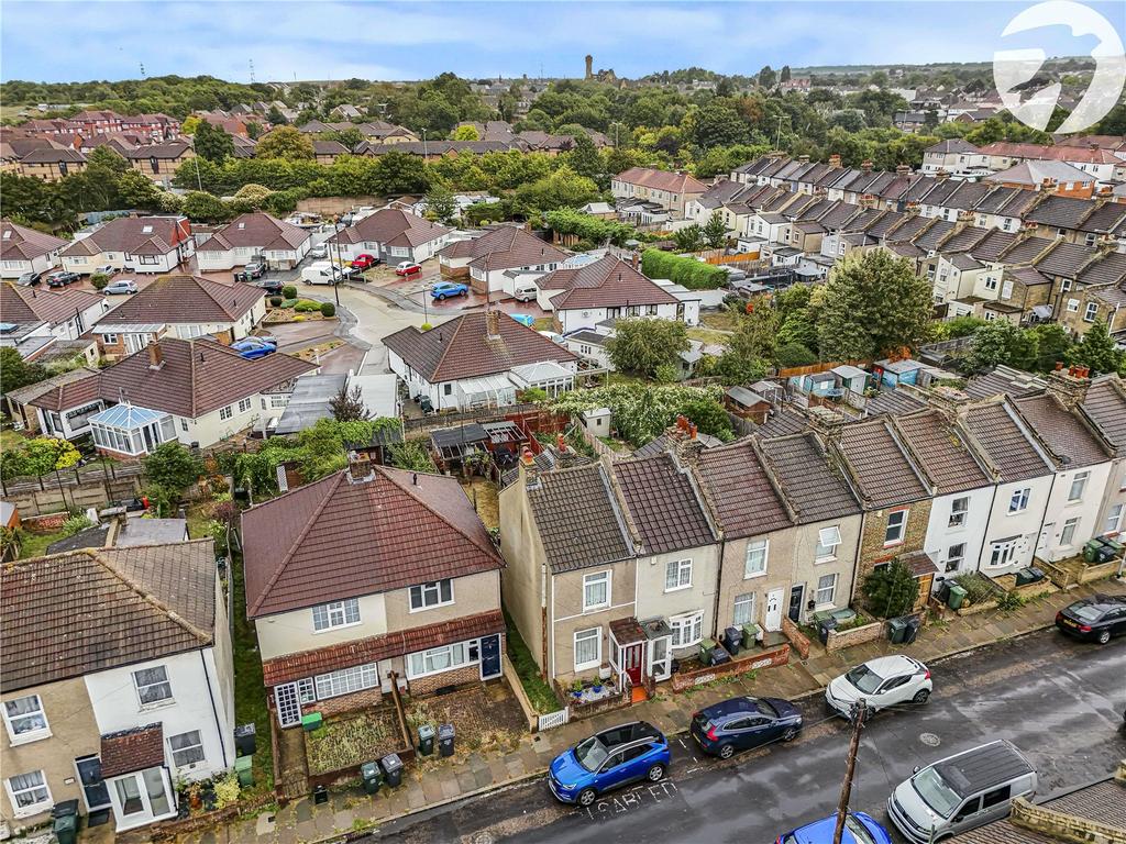 Front Aerial View