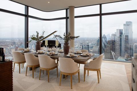 3 bedroom penthouse for sale, Principal Tower, 2 Principal Place, Worship Street, London, EC2A