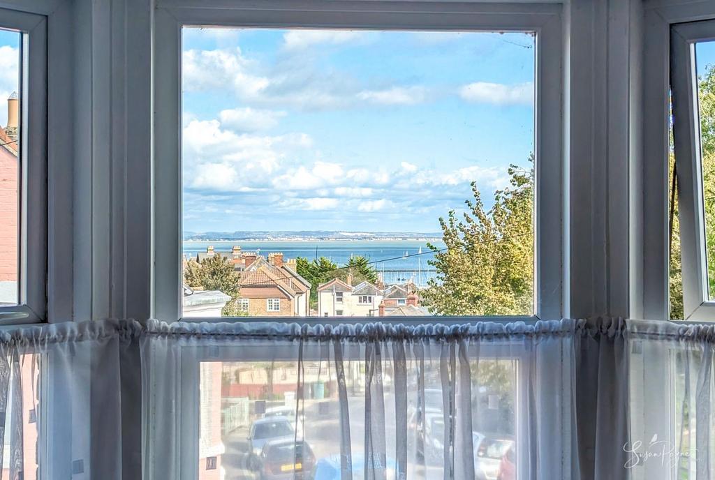 Sea views from Bedroom One!