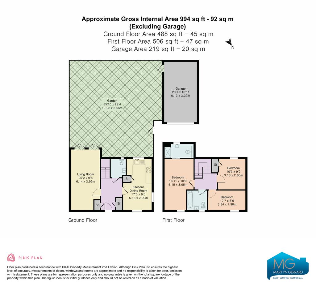 3 bedroom semi-detached house for sale - Floor Plan