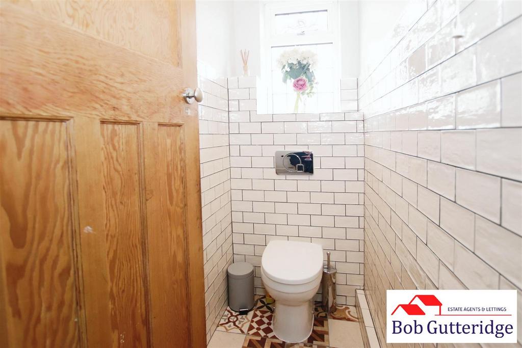 Separate first floor wc