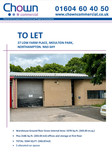Warehouse to rent, 24-29 Low Farm Pl Northampton NN3 6HY