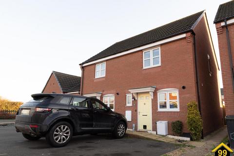 2 bedroom semi-detached house for sale, Eady Drive, Market Harborough, Leicestershire, LE16