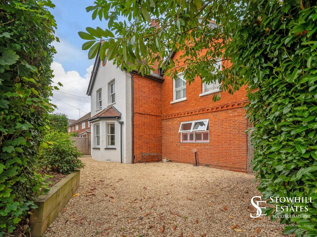 Front of house and drive