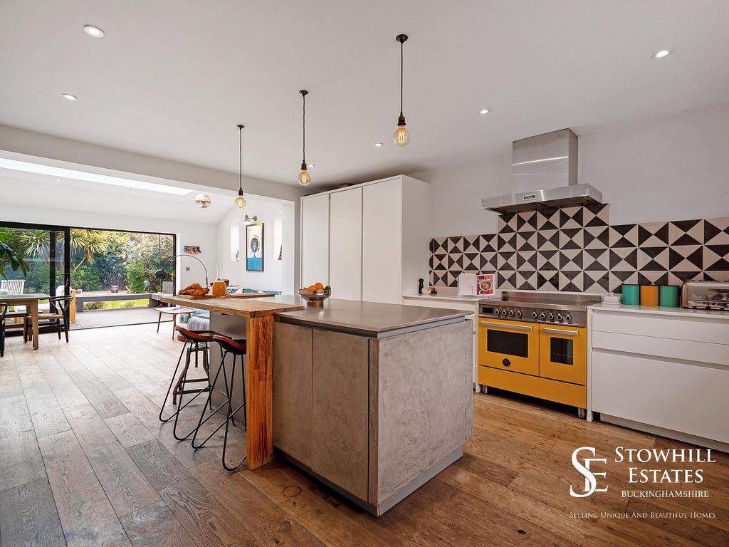 Open plan kitchen