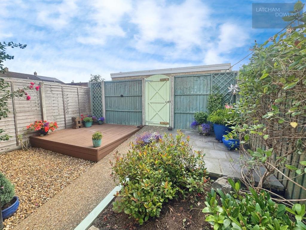 Rear garden