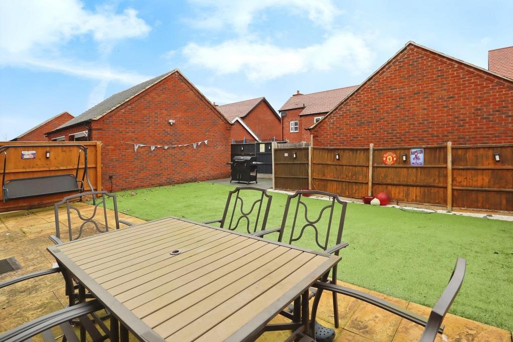 Rear garden