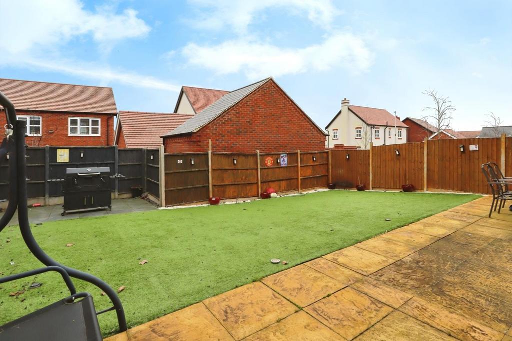 Rear garden