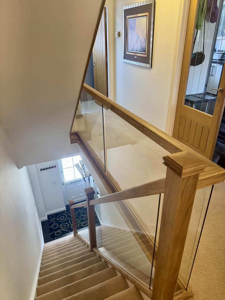 Refitted Contemporary Staircase and landing areas