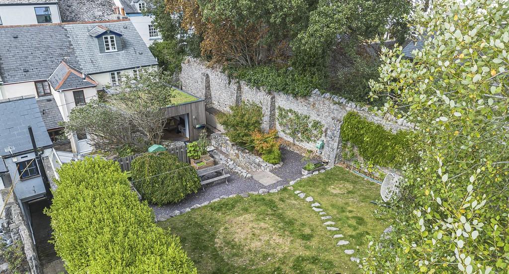 Elevated view of Garden