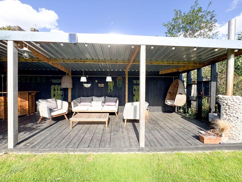 Rear garden view