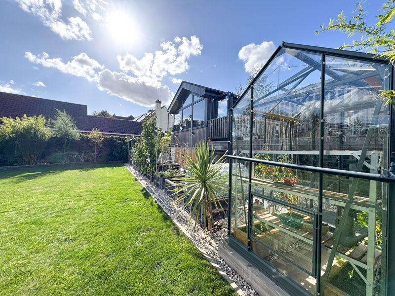 Rear garden view