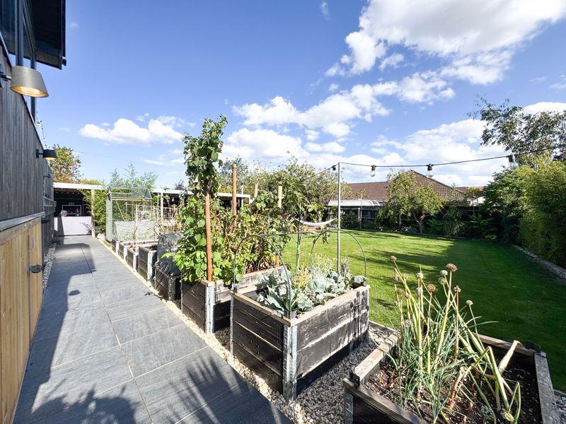Rear garden view