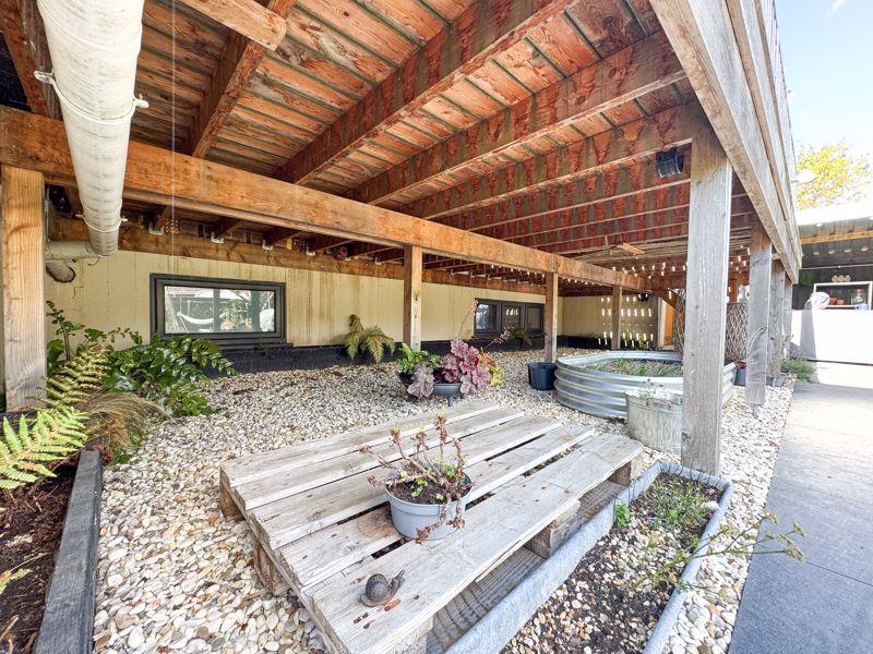 Rear garden view