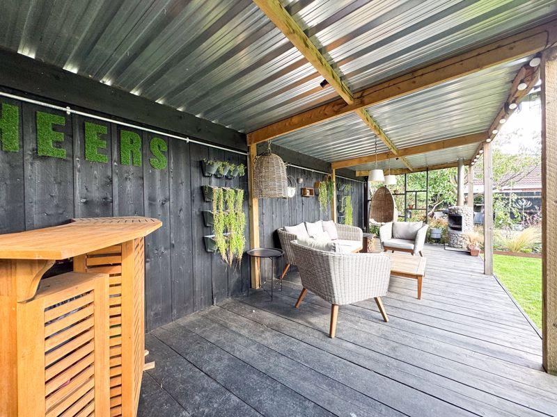 Rear garden view