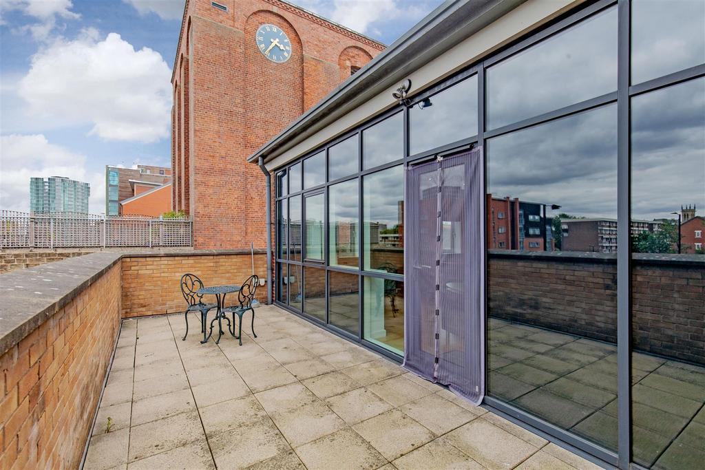 Large balcony