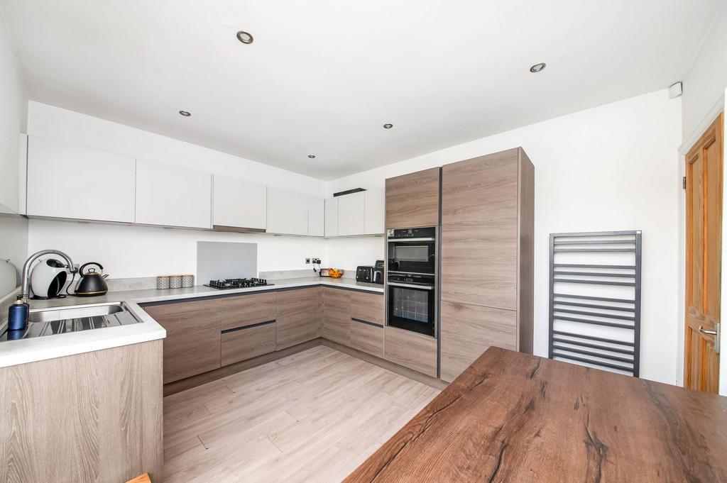 Open plan dining kitchen