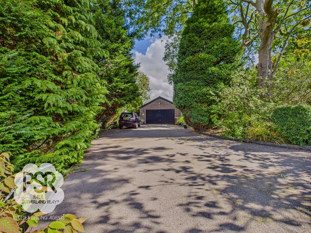 Driveway and Garage
