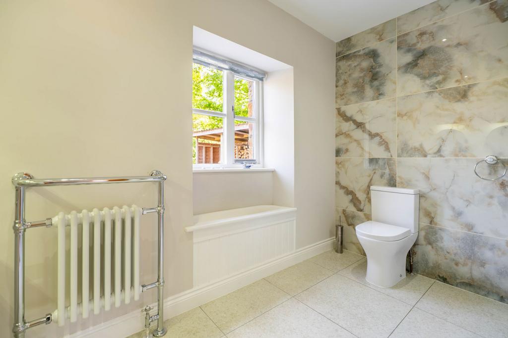 En-suite shower room to master