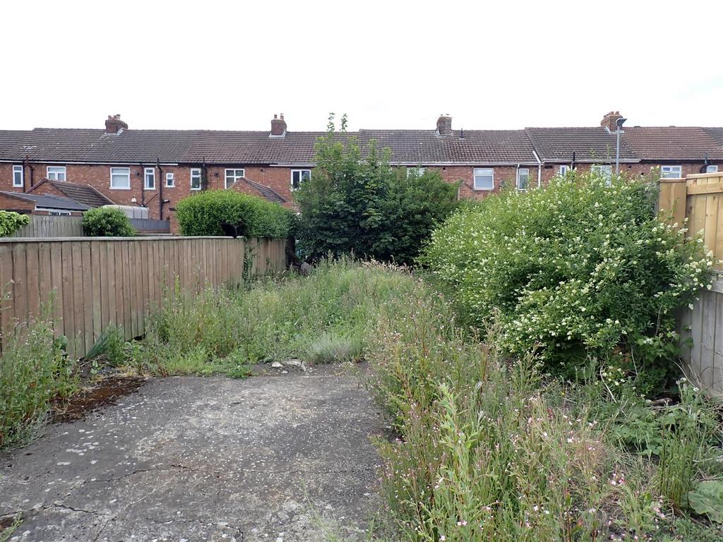 Rear garden