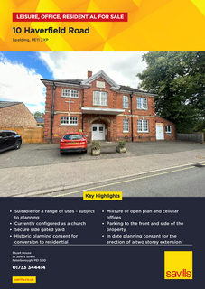 Place of worship for sale, 10 Haverfield Rd Spalding PE11 2XP