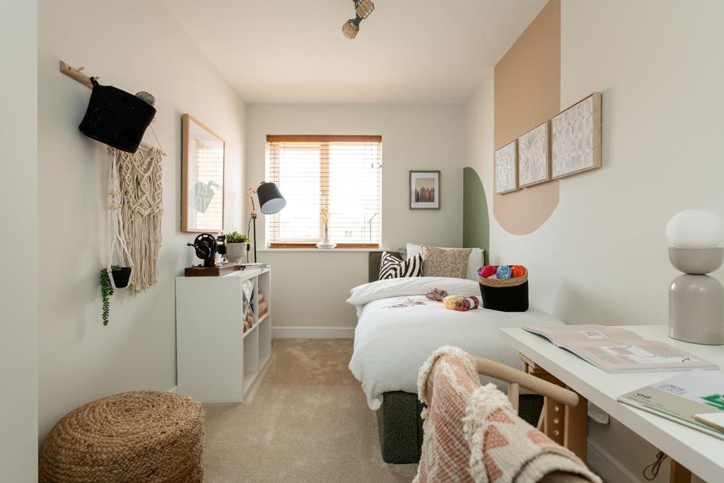 Bedroom 3 could also be used as a home office