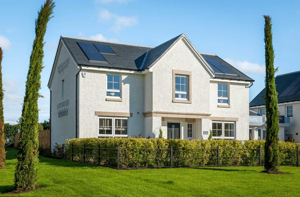 External view of 4 bedroom Glenbervie home