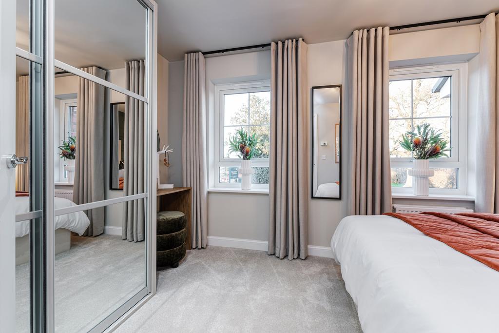 Interior view of the bedroom in our 2 bed...