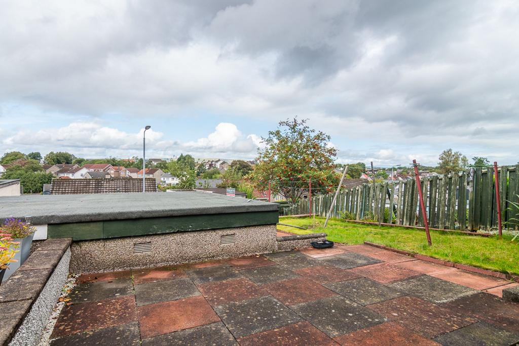 Rear patio