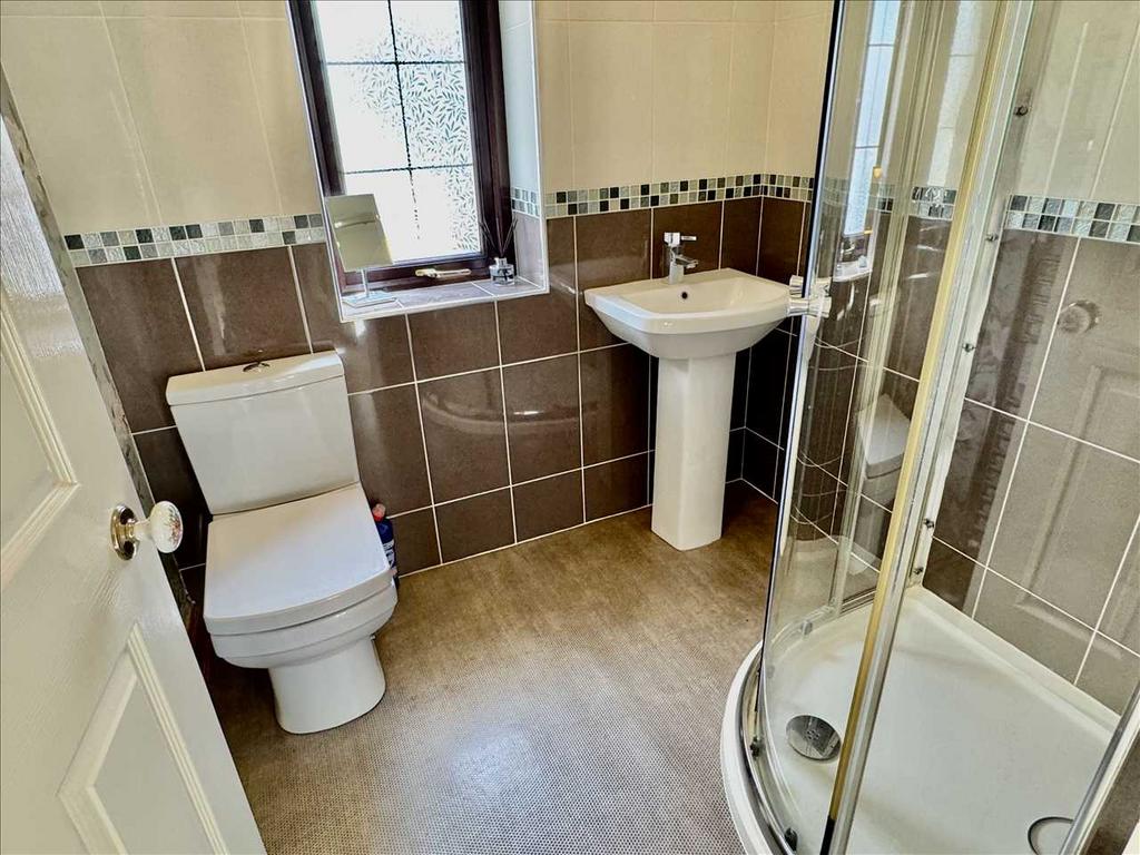 Refitted shower room
