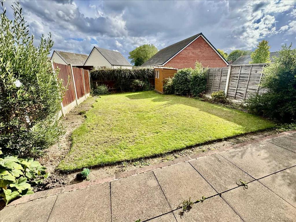 Rear garden