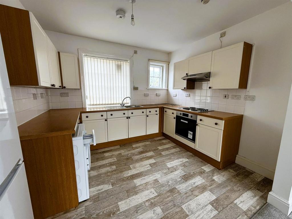Open plan kitchen/dining room