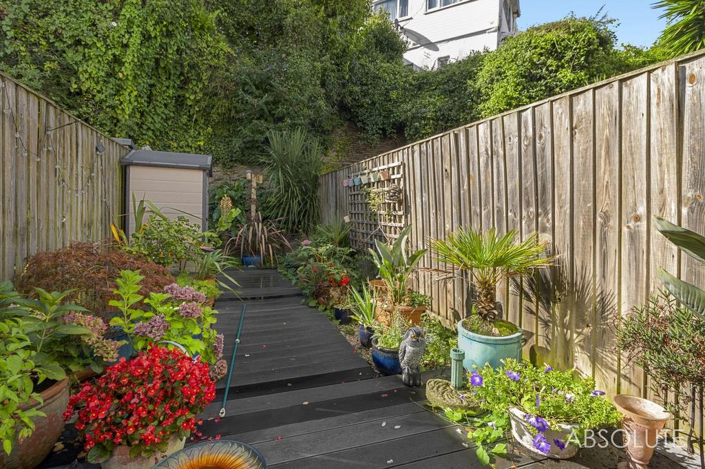 Rear garden