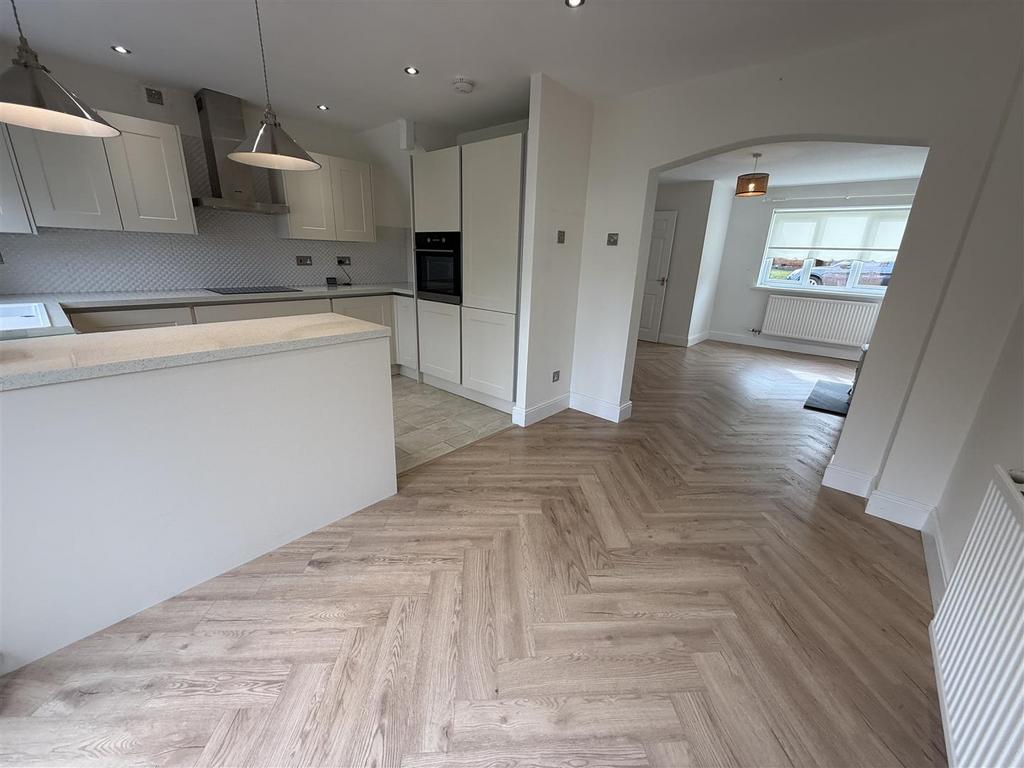 Open Plan Dining Room Kitchen