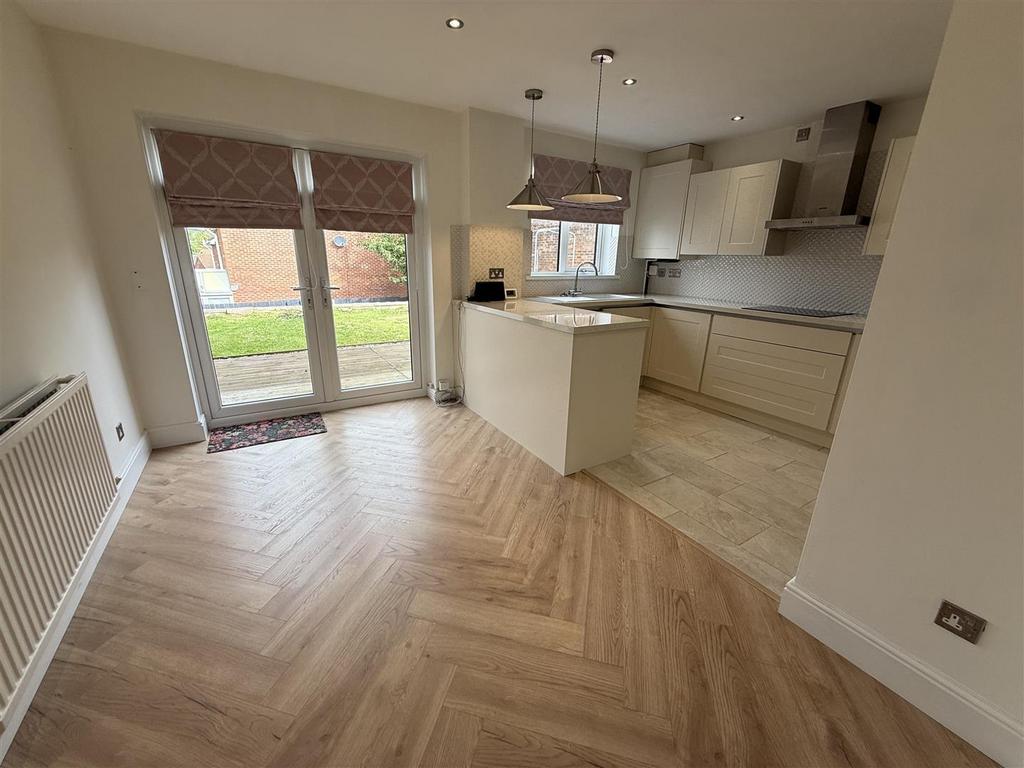 Open Plan Dining Room Kitchen