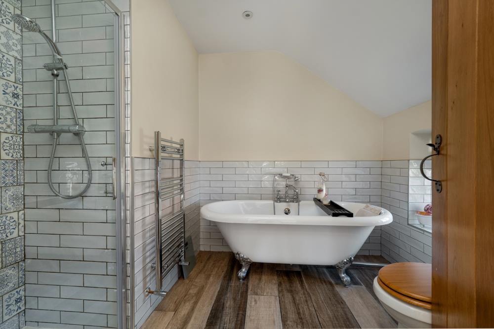 En suite bathroom