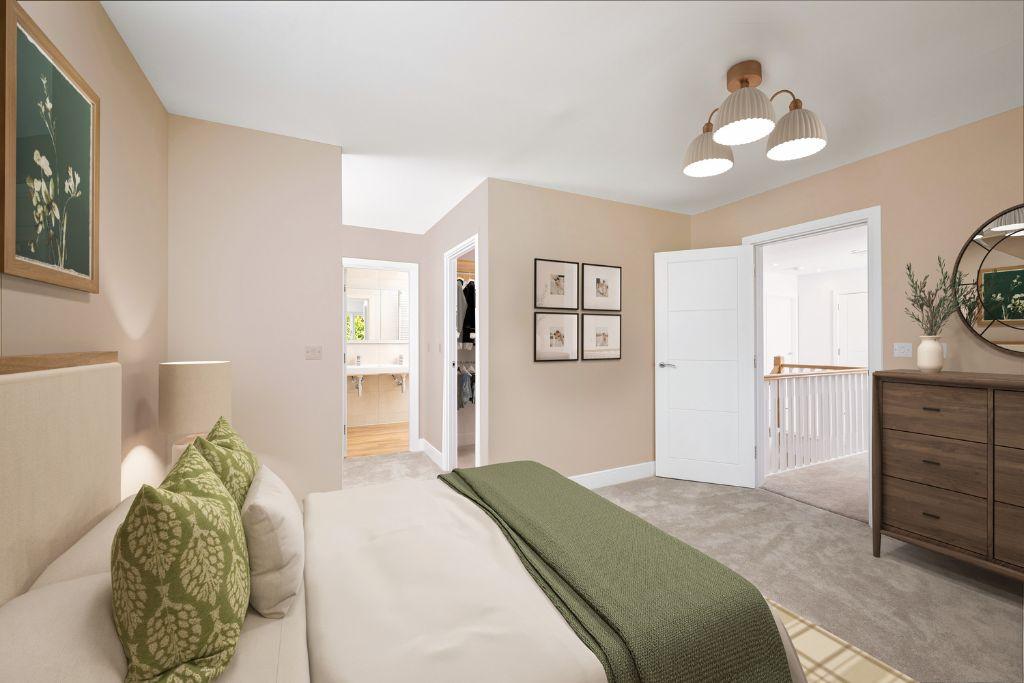 Virtually Dressed Bedroom
