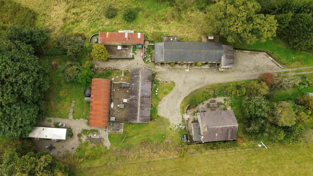 Aerial view of property