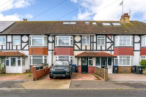 4 bedroom terraced house for sale, Downlands Avenue, Worthing, West Sussex, BN14